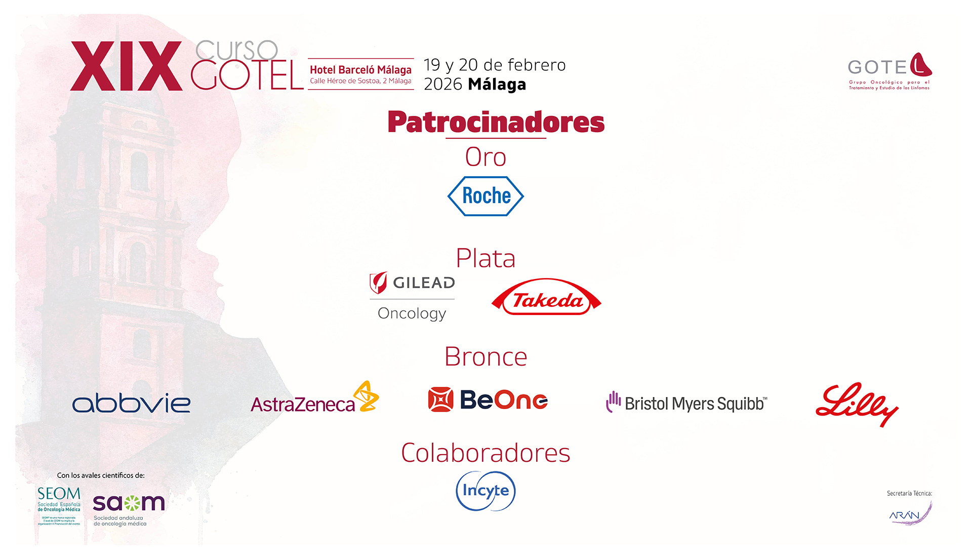 Patrocinadores Curso Gotel 2026
